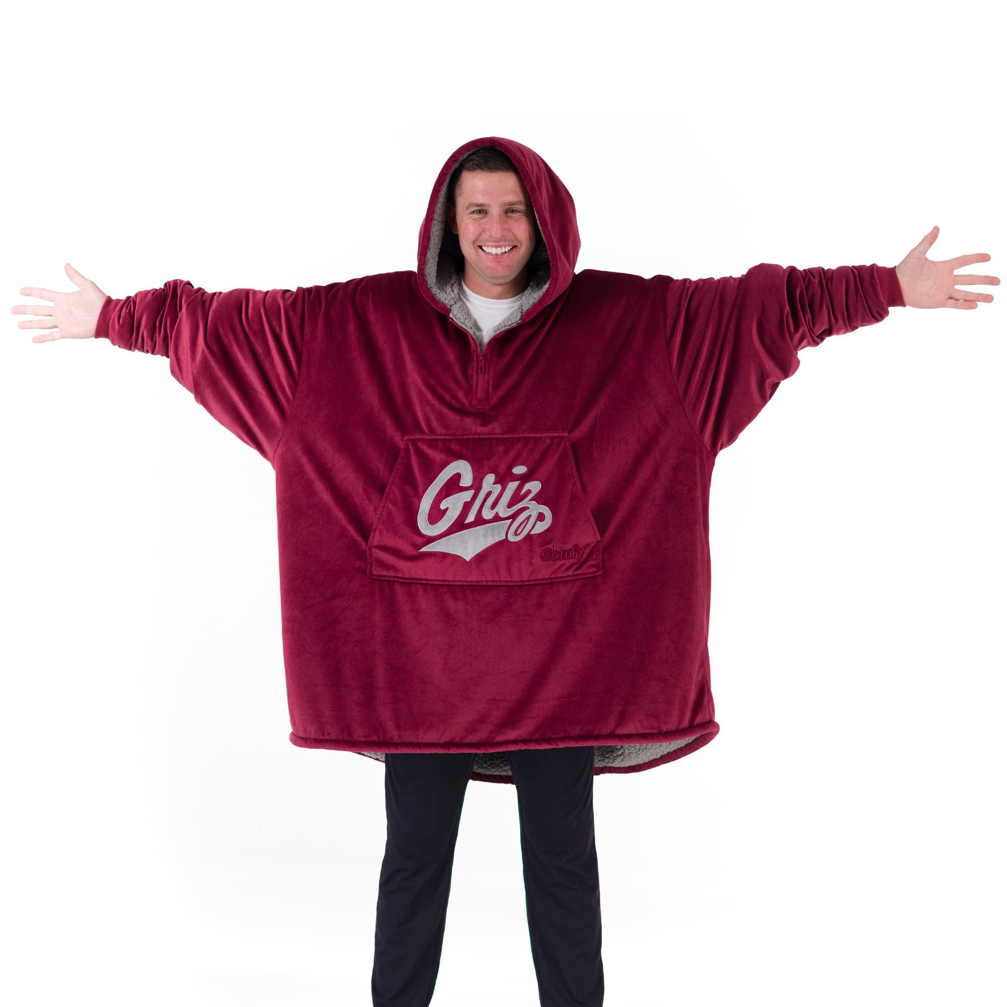 Amazon.com: THE COMFY Original Quarter-Zip | University of Montana